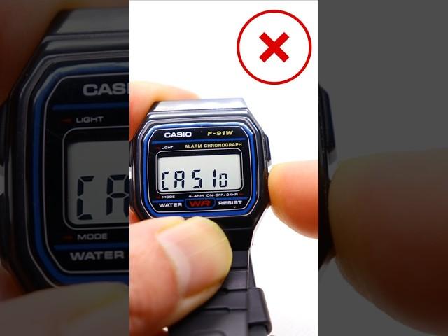 Casio F91 - The ONLY reliable Genuine Check