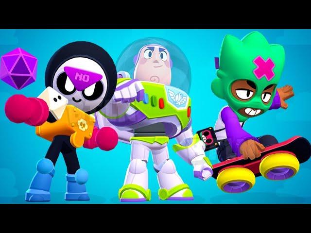 Drawing EVERY Brawl Stars Brawler | Meeple & Ollie & Buzz