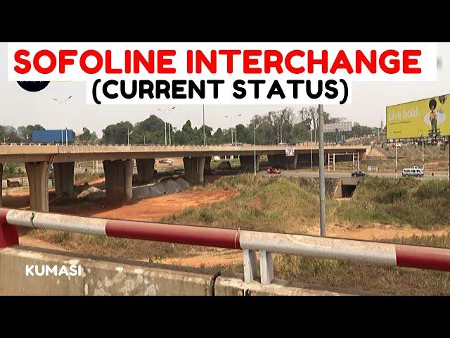 Biggest Interchange in Kumasi: Sofoline Interchange's current status. Ghana.