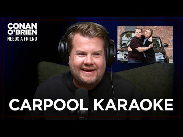 James Corden On His Unforgettable Carpool Karaoke With Paul McCartney | Conan O'Brien Needs A Friend