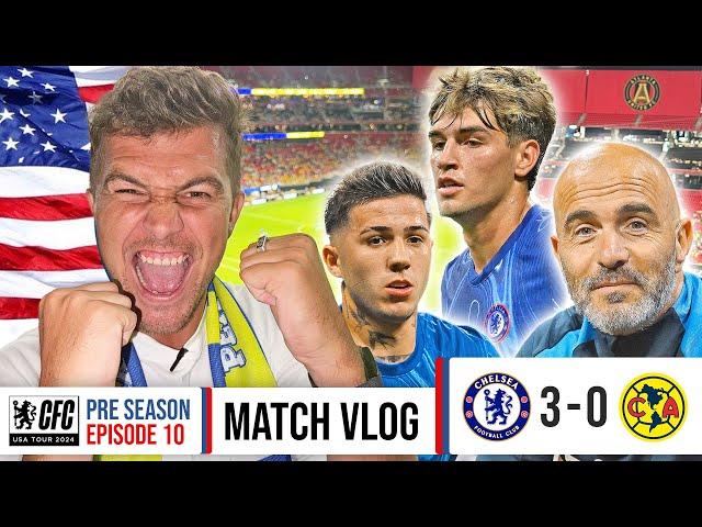 CHELSEA 3-0 CLUB AMERICA MATCH VLOG! CHELSEA FC USA TOUR 2024!