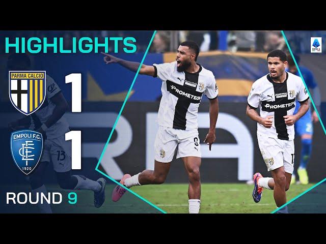 PARMA-EMPOLI 1-1 | HIGHLIGHTS | Charpentier equalises late for Parma! | Serie A 2024/25