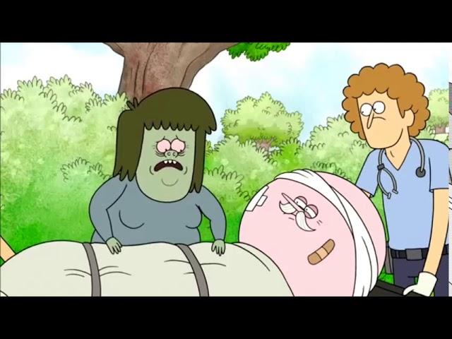 Regular Show - Muscle Man Accidentally Hurt Pops