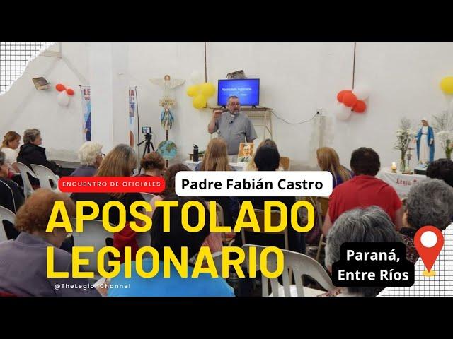 Encuentro de oficiales Paraná Apostolado Legionario