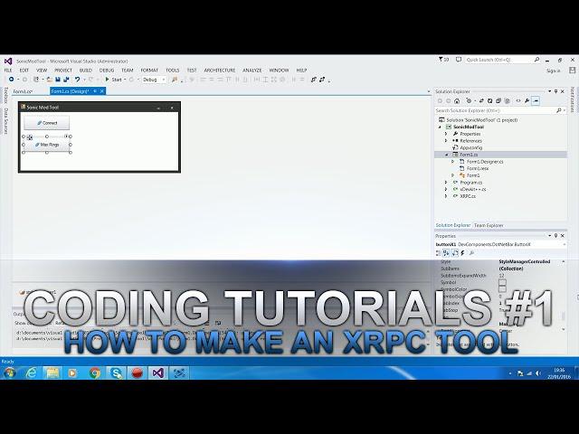 Jtag Coding Tutorials #1 Part 1 Creating an XRPC Tool