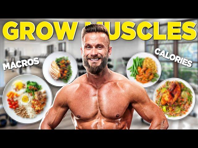 What to Eat to Gain Muscle & Strength | How to Calculate Macros & Calories for Optimal Gains