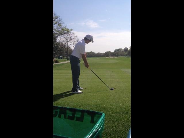 Francesco Molinari Slow Motion 3 wood DTL