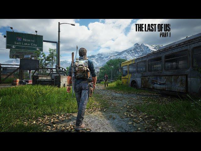 The Last of Us | Relaxing Ambient Walking | 4K Ultra Max Graphics PC