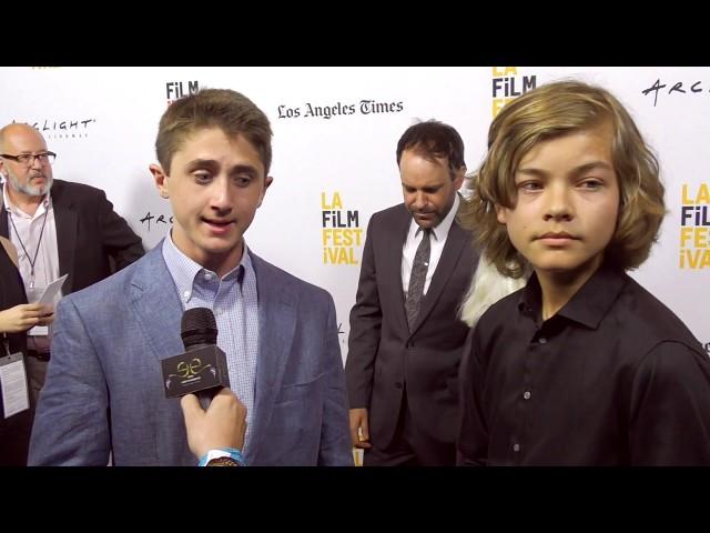 2017 Los Angeles Film Festival - Carpet Chat with Arman Darbo and Sawyer Barth