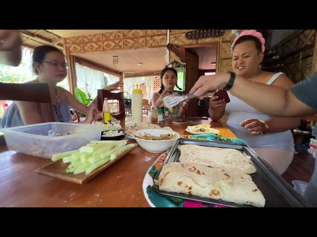 Eat Home Made Shawarma at Hinaguan Farm by Mia Kaloka