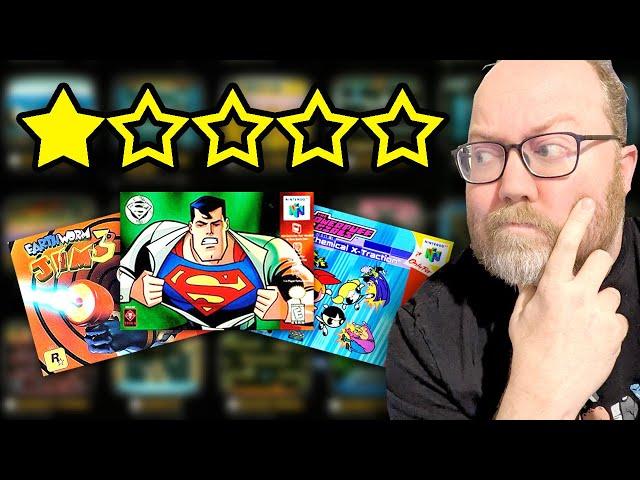 Let's Look at Every 1-Star N64 Game