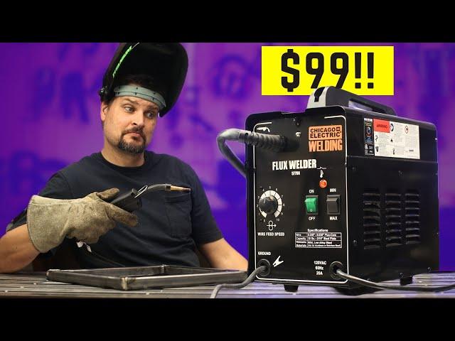 Harbor Freight Welder: Chicago Electric 125 Review, Setup, and Test