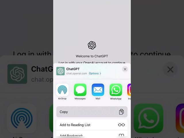 How to Download ChatGPT App in iPhone #shorts #iphone