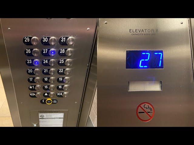 Westinghouse/ThyssenKrupp High Rise Elevators @ Rivergate Tower/SYKES Building, Downtown Tampa, FL