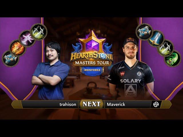 trahison vs Maverick | Semifinal | Hearthstone Masters Tour Ironforge