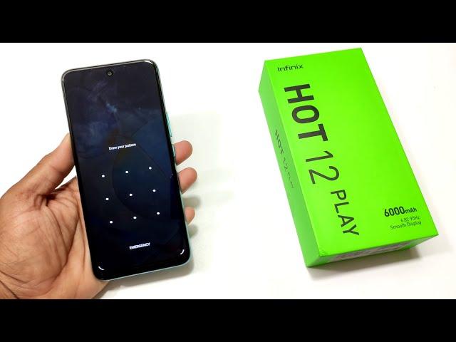 Infinix Hot 12 Play Hard Reset | Infinix ( X6816C ) Pattern Unlock