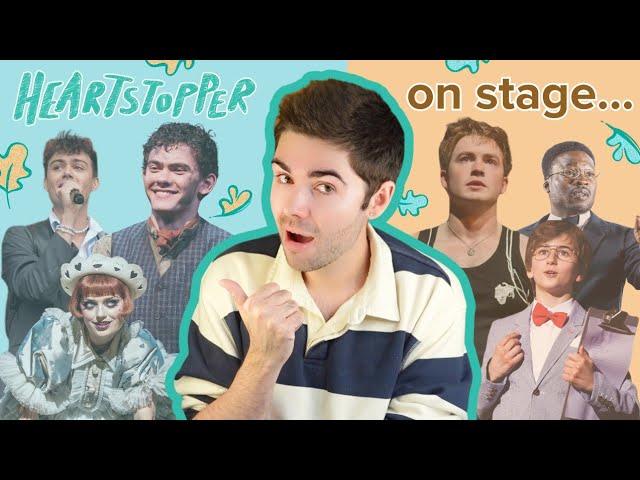 every time the HEARTSTOPPER cast have been on stage | theatre roles of Kit Connor, Joe Locke + more