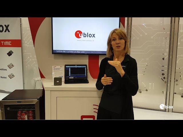 NB-IoT & SARA-R4 demo thanks to Bluvision, T-Mobile & u-blox