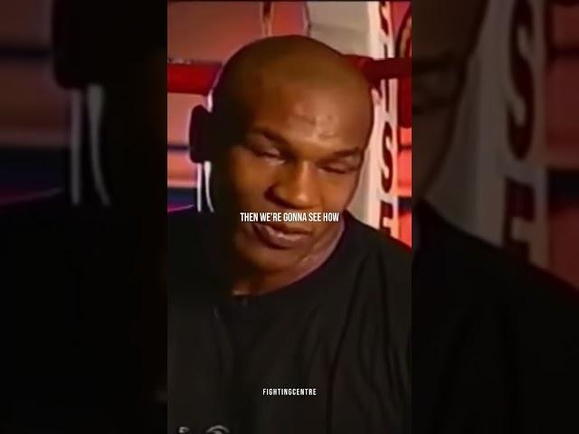 Mike Tyson talks about Tough Guys 