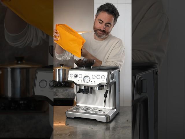 Unboxing the most popular home espresso machine #coffee #barista #espresso