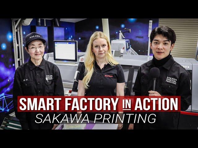 Smart Factory in Action - Sakawa Printing