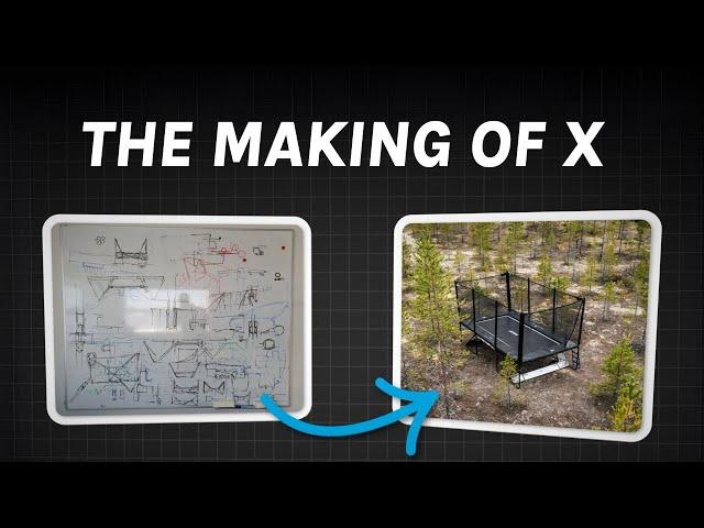 How We Made The Ultimate Garden Trampoline - The Making of ACON X