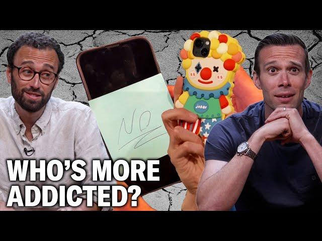 Jon Favreau and Max Fisher Compete to Beat Their Phone Addiction | The Offline Challenge