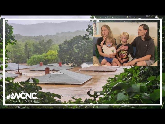 Stories of Survival | Asheville-area family rescued from Helene's flood waters on their roof