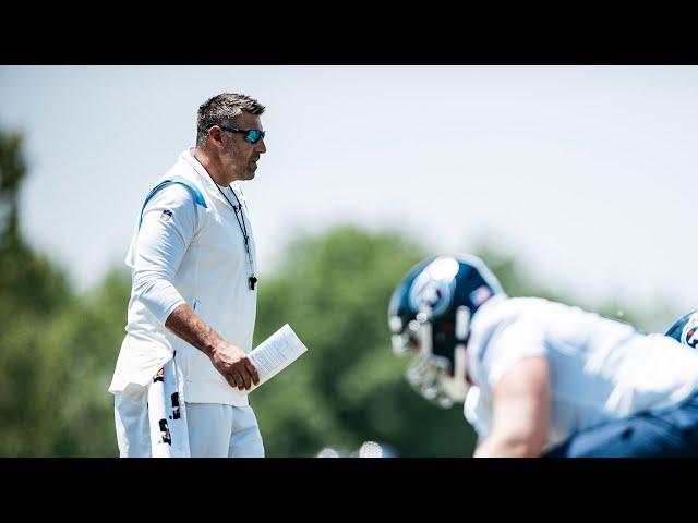 Mike Vrabel at Rookie Mini-Camp | Mic'd Up