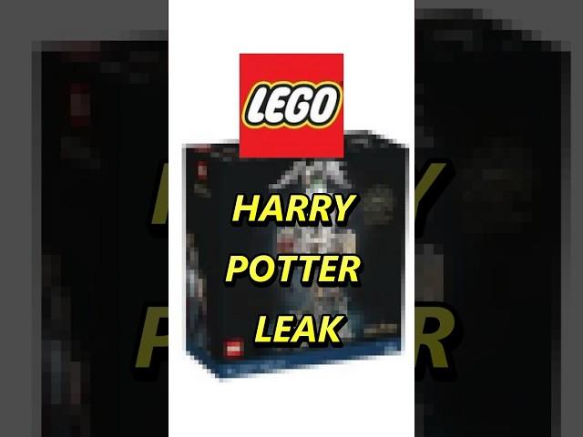 Incredible LEGO Harry Potter set LEAKED! #shorts