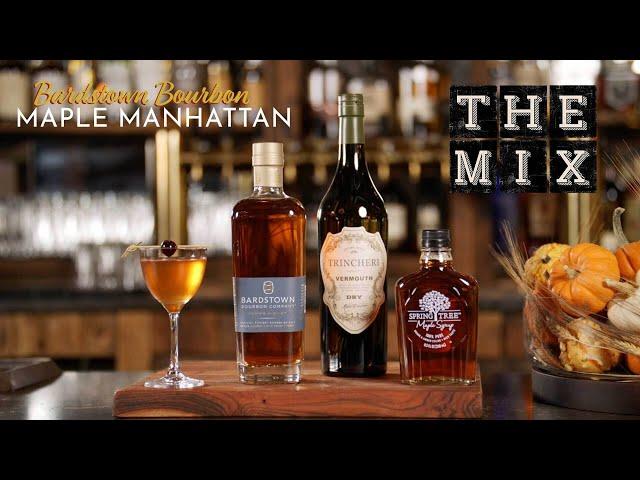 Maple Manhattan Recipe with Bardstown Bourbon and Trincheri Dry Vermouth | The Mix