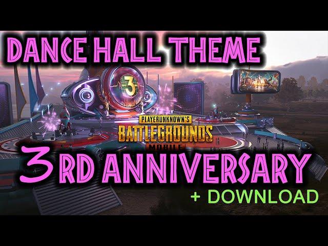 PUBG Mobile 3rd Anniversary Soundtrack | Dance Hall Theme Lobby Music + Download Link