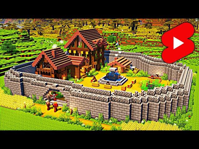 Village in Minecraft #Shorts