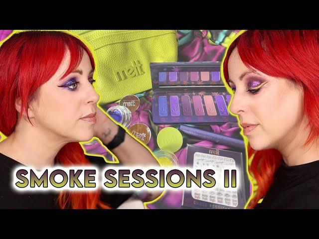 MELT SMOKE SESSIONS II FULL COLLECTION REVIEW  Swatches, 2 Looks