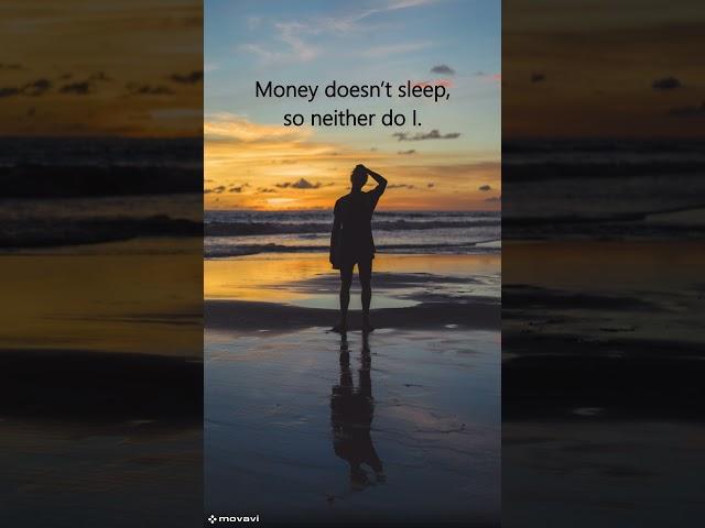 Money Doesn’t Sleep, So Neither Do I #Hustle #Success #motivation  #businessmindset #sucessjourney