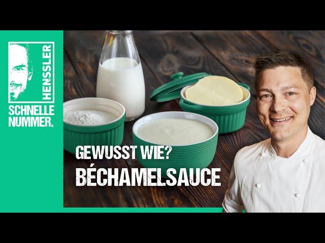 Schnelles Béchamelsaucen Rezept von Steffen Henssler