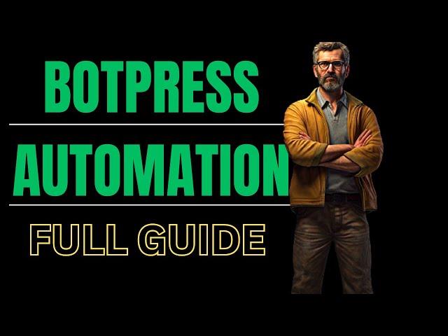 Botpress AI Tutorial: ChatBot Development For Beginners