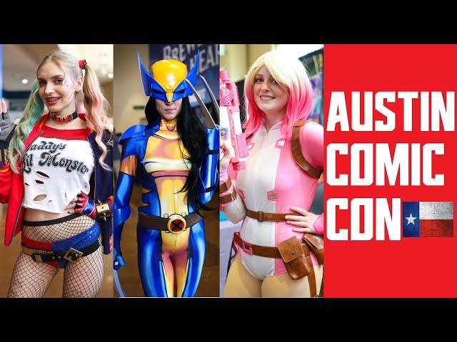 THIS IS GREATER AUSTIN COMIC CON TEXAS 2024 BEST COSPLAY MUSIC VIDEO VLOG COSTUMES ANIME EXPO GACC