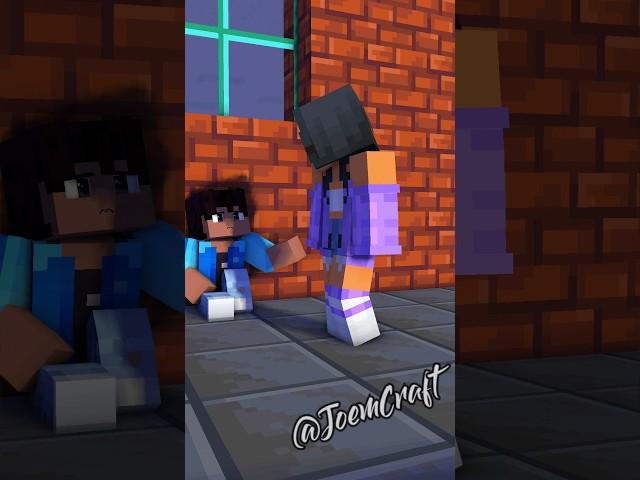 APHMAU'S DARKNESS SECRET! #shorts #memes #minecraft #animation #minecraftshorts #joemcraft #aphmau