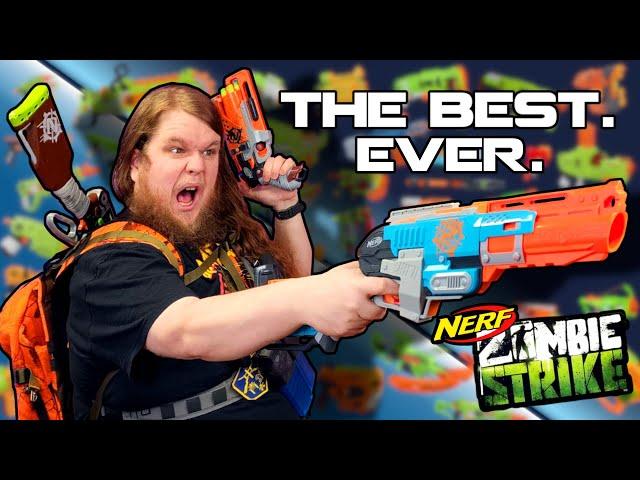 Reviewing ALL of NERF ZOMBIE STRIKE!