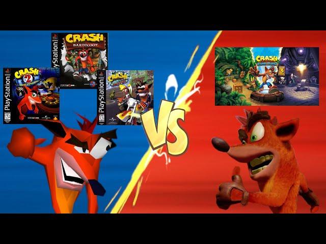 Original Trilogy  N. Sane Trilogy (DIFFERENCES) [Crash Bandicoot]