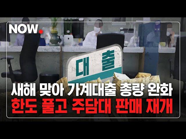 새해 맞아 꽉막힌 가계대출 다시 풀린다지만…총량관리 고삐 완화, 결국 '착시효과?' #대출 #가계부채 #경제뉴스