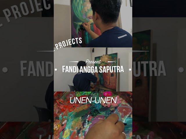 Inside the Studio of FANDI ANGGA SAPUTRA for 'UNEN-UNEN'