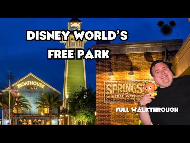 Disney Springs: The Fifth Disney World Park Walkthrough