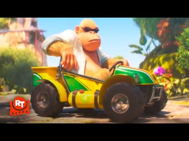 The Super Mario Bros. Movie - Donkey Kong Kart Scene | Movieclips