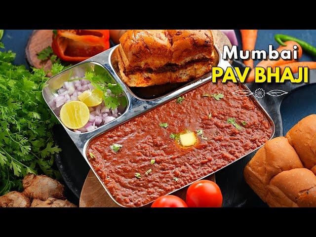 ముంబైలో నేను నేర్చుకున్న అసలైన పావ్ భాజీ | Street Style Pav Bhaji | Mumbai Pav Bhaji