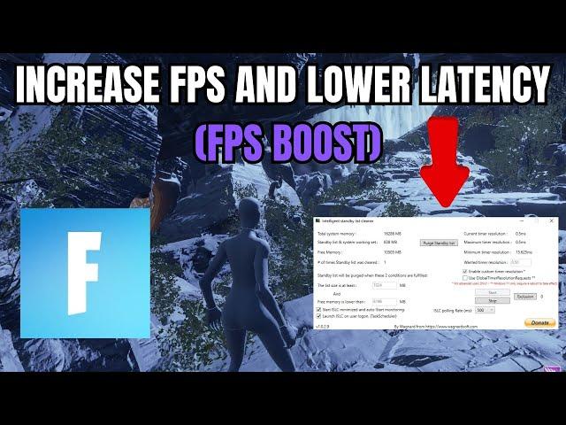 USE THIS SECRET Program To Increase Your FPS In Fortnite Chapter 4 Season 4! (BOOST FPS) (ISLC) 