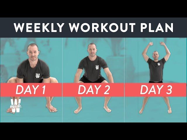 Weekly Workout Plan // How often should you workout?