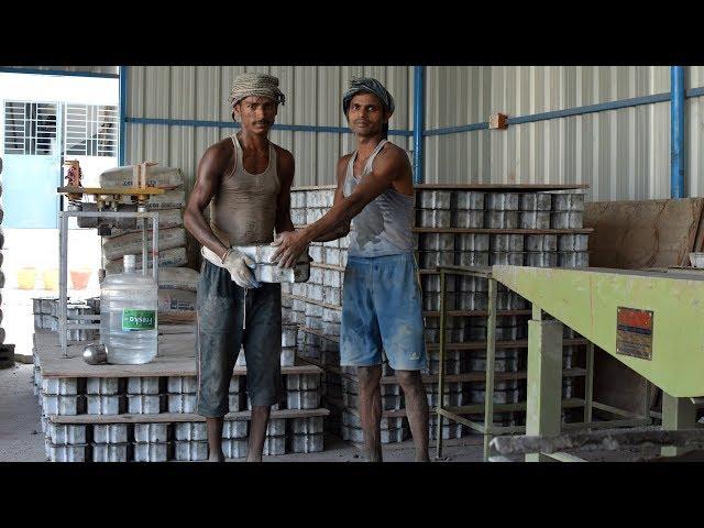 Concrete Paver Block Making Process in India | Paver Block Manufacturing Process | Bee Tech