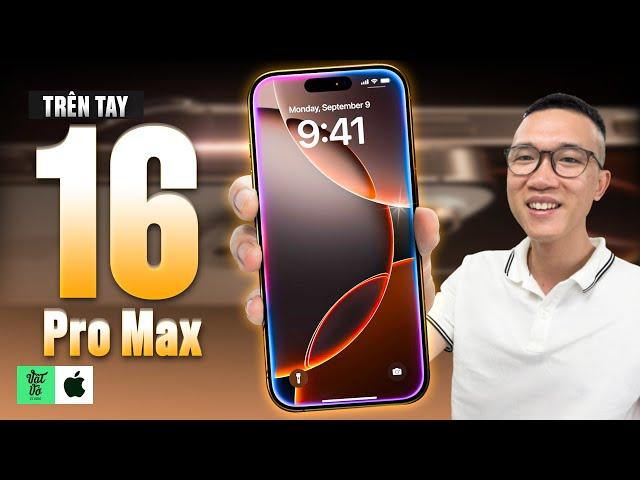 iPhone 16 Pro Max in Desert Titanium: Hands-On!